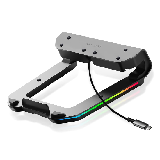 LAPCARE Legend Aluminium Alloy Tabletop RGB Laptop Stand